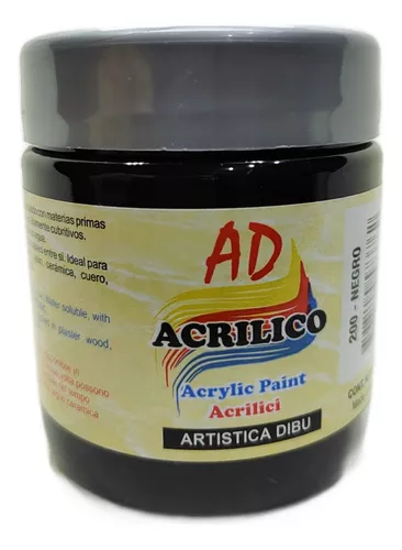 ACRILICO DECORATIVO AD   200cc.8 COL.CLASICOS               