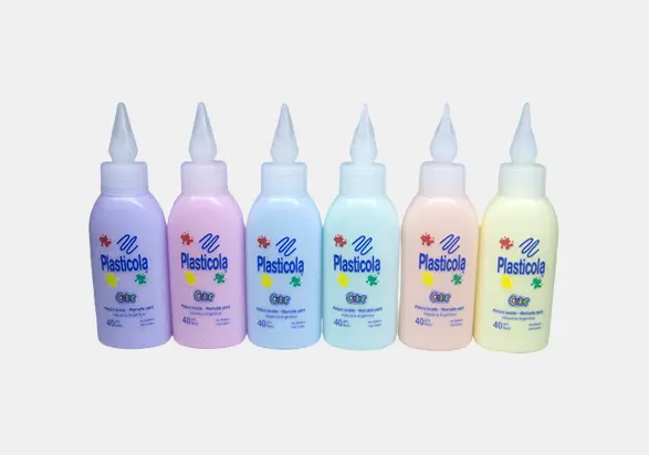 ADHESIVO VINILICO PLASTICOLA   .40g.PASTEL                  