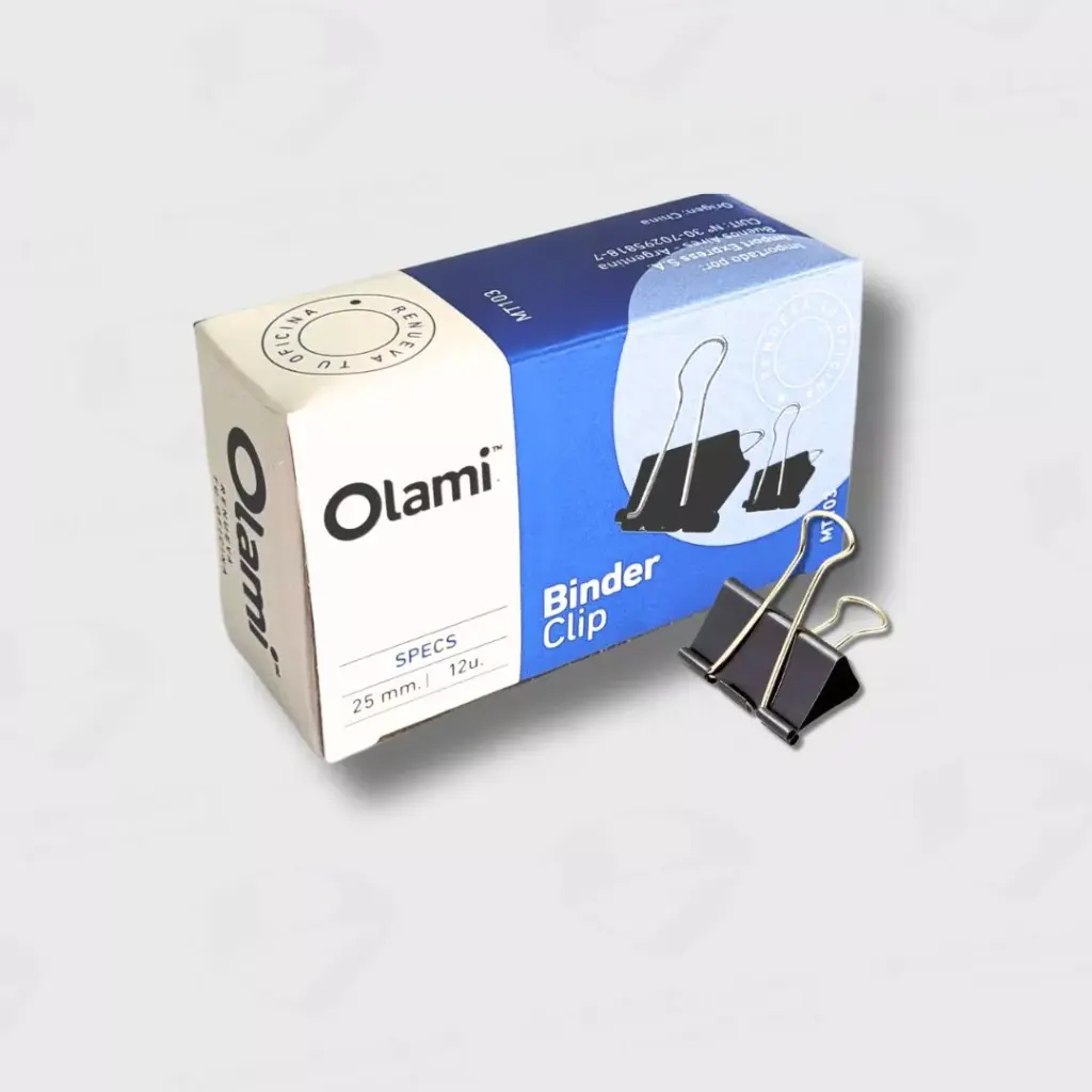 APRIETAPAPEL OLAMI BINDER  MT103 25mm.                      