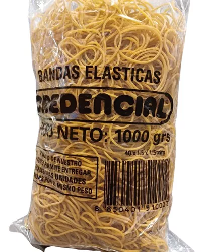 BANDA ELASTICA CREDENCIAL 1000g.BOLSA                       