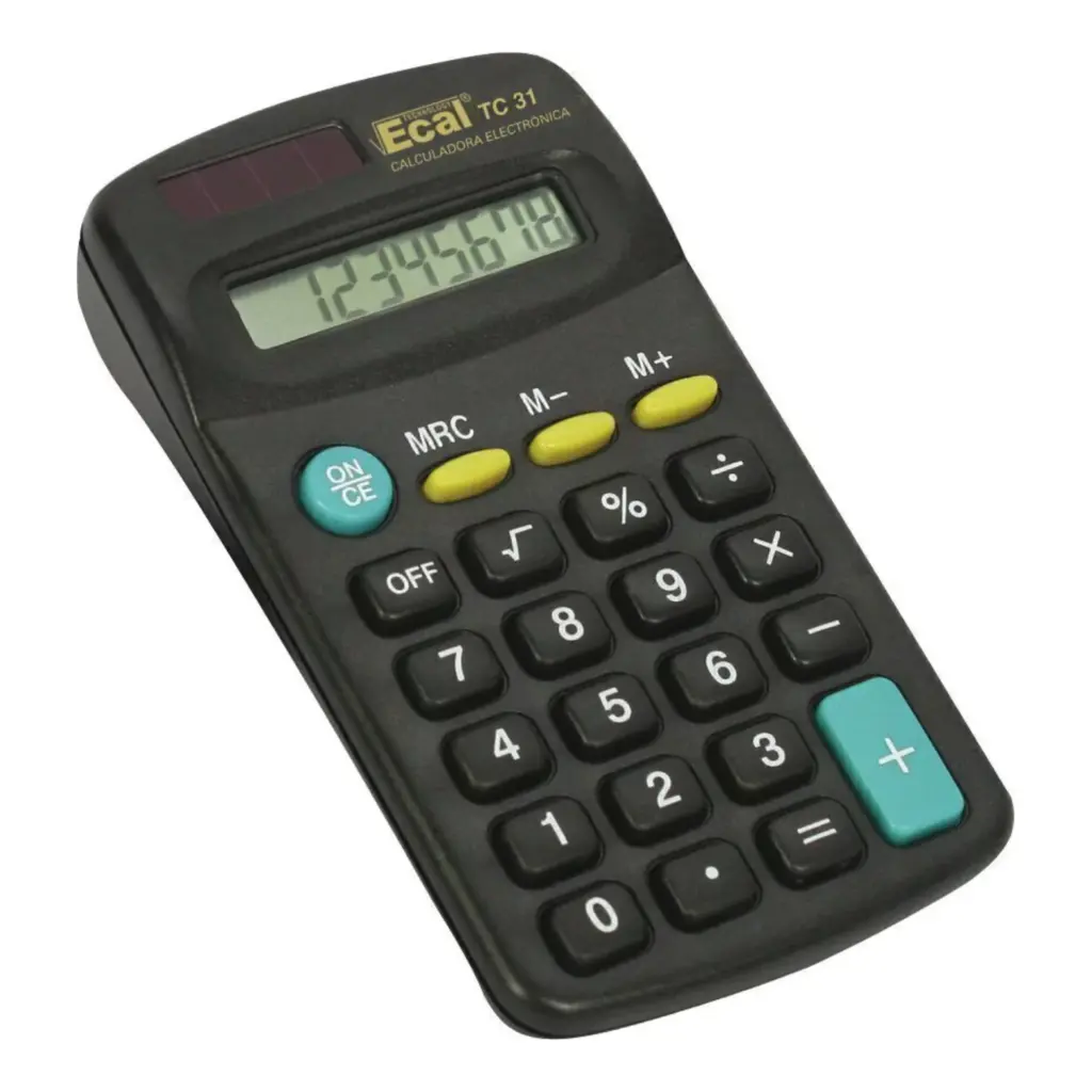CALCULADORA TC31  8 DIG.APAG.AUTOMATICO                     
