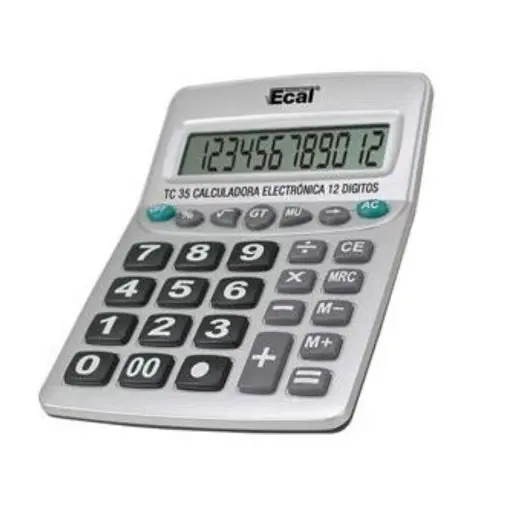 CALCULADORA TC35 12 DIG.GRANDE                              