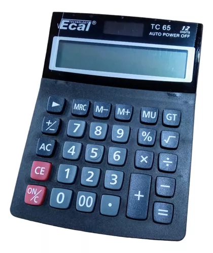 CALCULADORA TC65 12 DIG.GRANDE                              