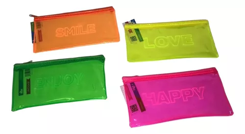 CANOPLA IBI RECTANGULAR PVC TRASLUCIDO FRASES               