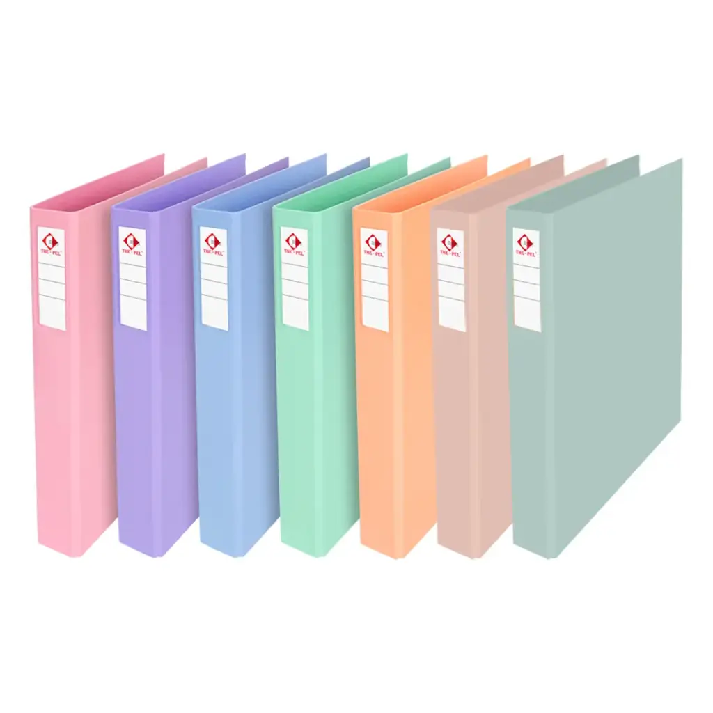 CARPETA ESCOLAR 3A.FORRADA PVC THE PEL COLOR                