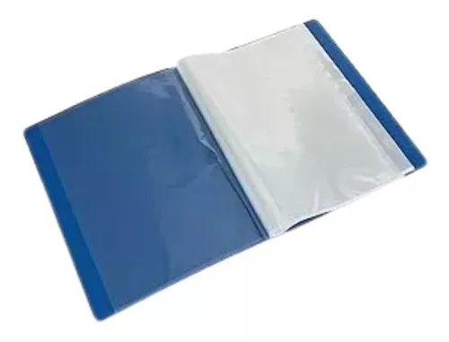 CARPETA PLASTICA C/FOLIOS  A4      10F.                     