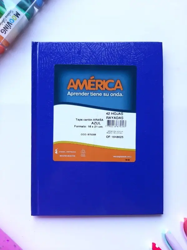 CUADERNO T/DURA AMERICA                    42h.OFERTA       