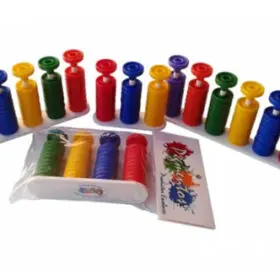 DIDACTICO PLASTICO ABACO 5 DECENAS                          
