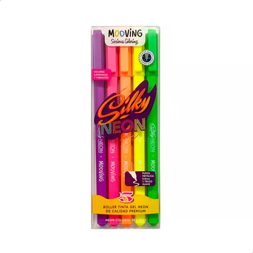FANTASIA MOOVING ROLLER T.GEL NEON-PAST-GLIT. 5u.           