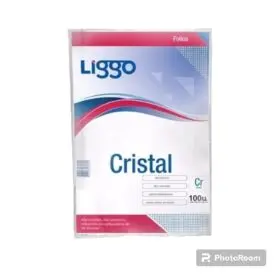 FOLIO POLIPROPILENO LIGGO 40m.  COL.100u.OFERTA             
