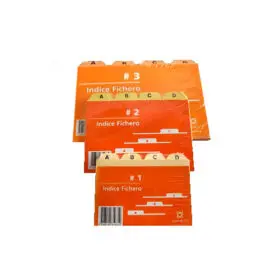 INDICE CARTULINA Nº   2 P/FICHERO                           