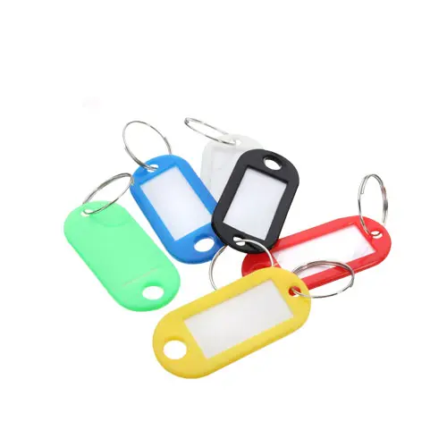 LLAVERO IDENTIFICADOR EZCO PLASTICO 50u.                    
