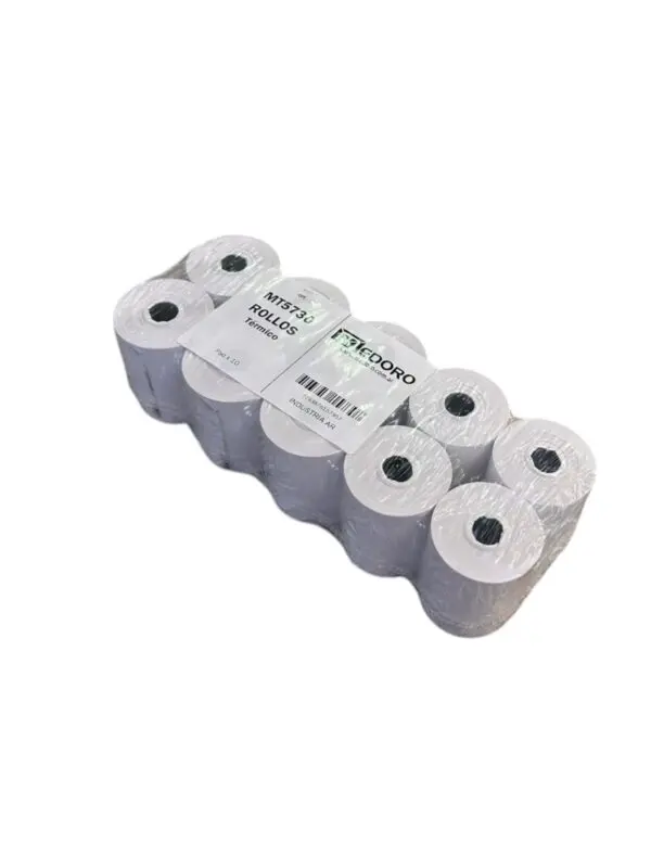 PAPEL ROLLO TERMICO 57x30 MEDORO          10u.              