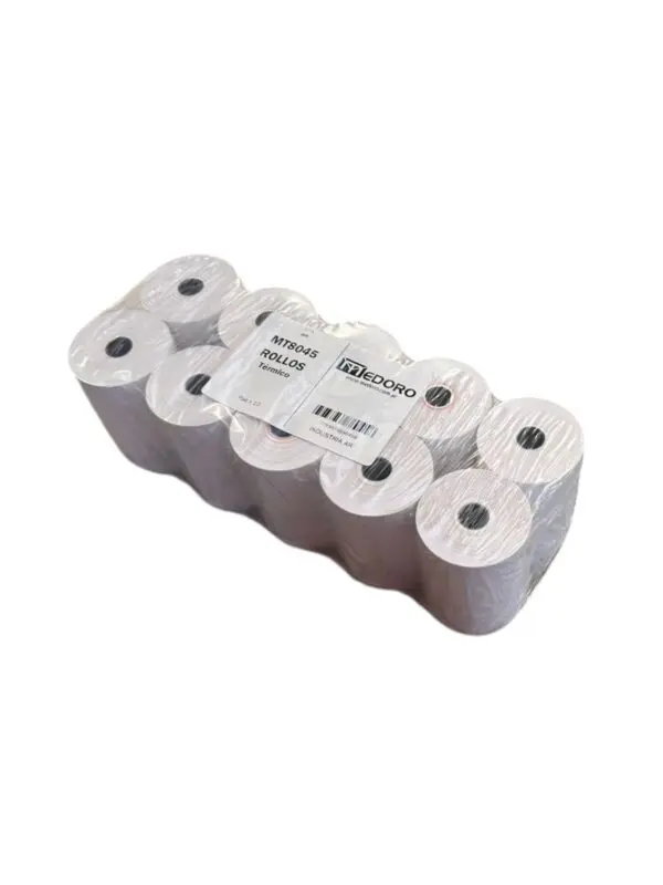 PAPEL ROLLO TERMICO 80x45 MEDORO          10u.              