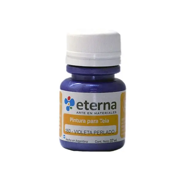 PINTURA ETERNA TELA PERLADO            37ml.                