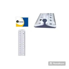 REGLA ACRILICA PIZZINI TRIPLEDECIMETRO 2764                 
