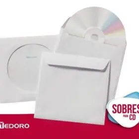 SOBRE MEDORO CD 1106    90g.12.7x12.7 250u.                 