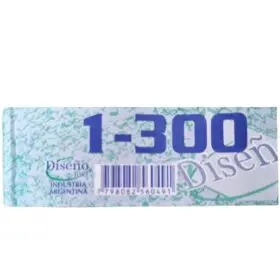 TALONARIO NUMEROS 1- 300                                    