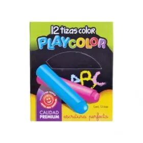 TIZA COLOR  PLAYCOLOR         12u.                          