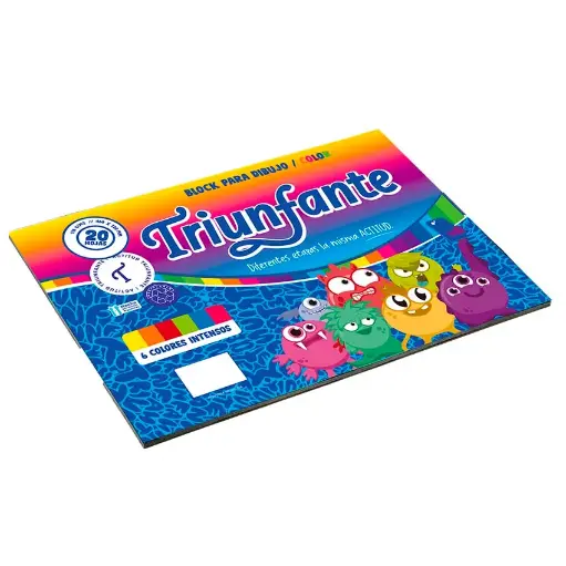 [520] BLOCK DE DIBUJO N.5 COLOR TRIUNFANTE   20h.OFERTA           