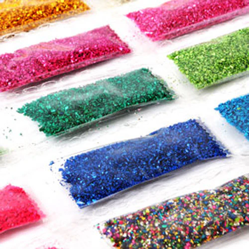 [610] BRILLANTINA VARIOS COLORES 4g. c/u.                         