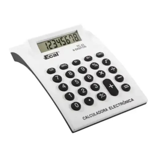 [6843] CALCULADORA TC43  8 DIG.CHICA                               