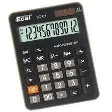 [6861] CALCULADORA TC61 12 DIGITOS MEDIANA                         
