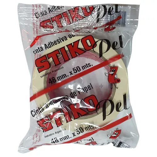 [1507] CINTA ADHESIVA ENMASCARAR STIKO PEL       48mm.x50m.        