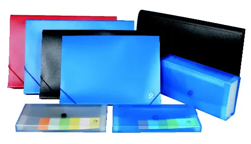 [1327] CLASIFICADOR THE PEL PLASTICO A4 12 DIV.                    