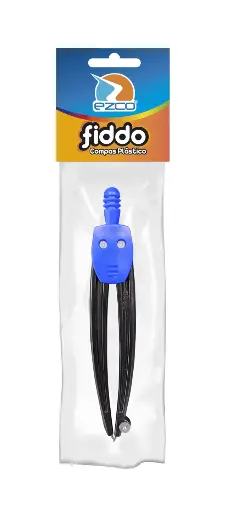 [1365] COMPAS EZCO PLASTICO FIDDO       C/U.                       