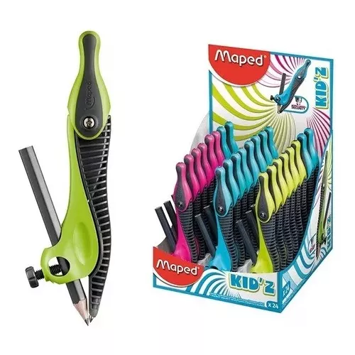 [5118] COMPAS MAPED KID'Z C/LAPIZ    BLISTER OFERTA                