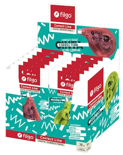 [2845] CORRECTOR CINTA FILGO CORRECT LINE    6mt.                  