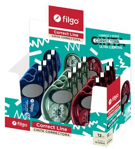 [2850] CORRECTOR CINTA FILGO CORRECT LINE   12mt.                  