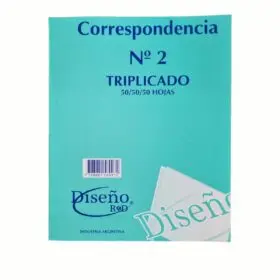 [1508] CUADERNO CORRESPONDENCIA NRO.2 TRIPLICADO                   