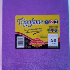 [9441] CUADERNO T/DURA 19x23 TRIUNFANTE FORRADO   48h. OFERTA      