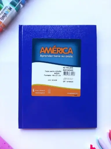 [5112] CUADERNO T/DURA AMERICA                    42h.OFERTA       