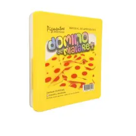 [11908] DIDACTICO PLASTICO DOMINO MIALARET B.AMARILLO               