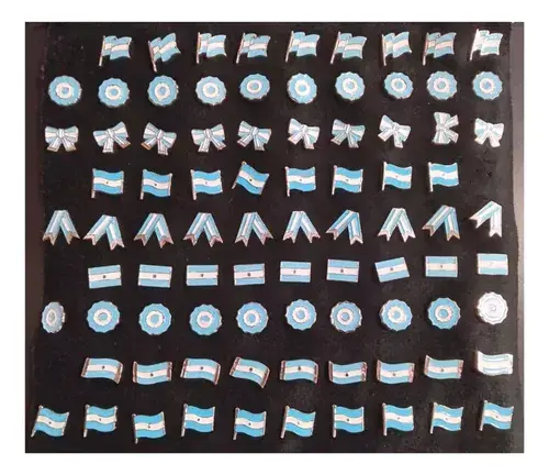 [1608] ESCARAPELA PINS METALICOS TODOS    C/U.                     