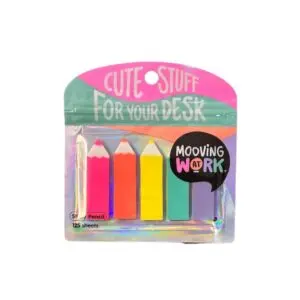 [5813] FANTASIA MOOVING NOTAS ADH.BANDERITAS LAPIZ  125h.OFERTA    