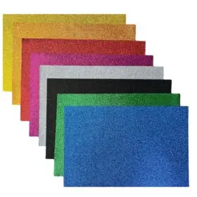 [7420] GOMA EVA PLANCHA 45x60 aprox.GLITTER 