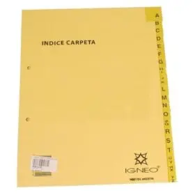 [1959] INDICE CARTULINA Nº   7 OFICIO                              