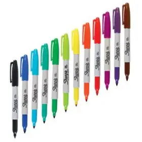 [2355] LAP.DE FIBRA PERMANENTE SHARPIE U.FINO      C/U OFERTA      