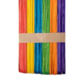 [243] PALITOS HELADO CBX      50u.COLOR   BL.                     