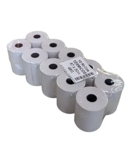 [48730] PAPEL ROLLO TERMICO 57x30 I.ARG.48g.      10u.              