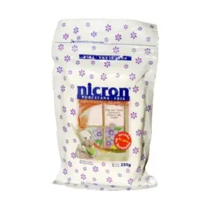 [118] PORCELANA EN FRIO NICRON CLASICA 250g.                      