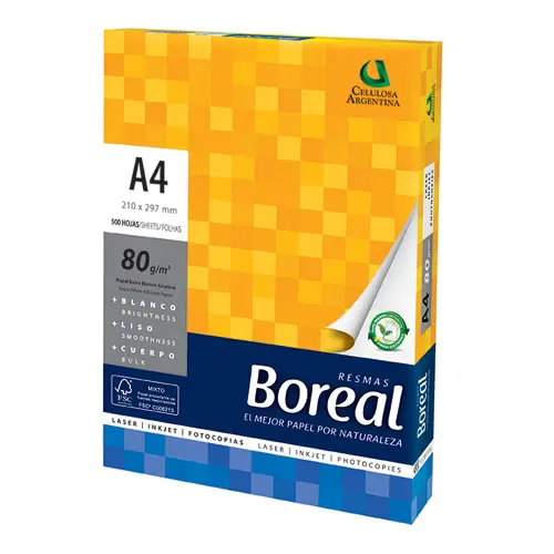 [2004022] R.BOREAL   A4    80g.21.0x29.7 500h.OFERTA                  
