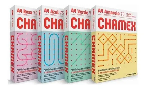 [2003790] R.CHAMEX   A4    75g.21.0x29.7 500h. COLOR OFERTA           
