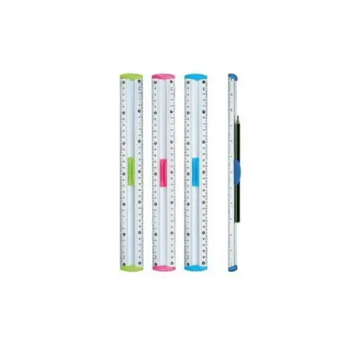 [4570] REGLA ALUMINIO KEYROAD BL.      30cms.                      