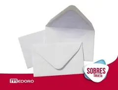 [1240250] SOBRE MEDORO TARJETA N.1240  7x10     250u.                 