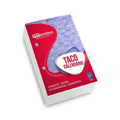 [62008] TACO CALENDARIO 2025 OFERTA MEDORO                          
